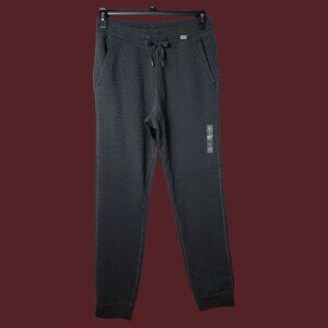 Uniqlo Dark Gray Sweatpants With Drawstring Waist & Pockets Mens Balck Medium